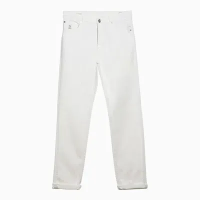 Brunello Cucinelli Jeans In White