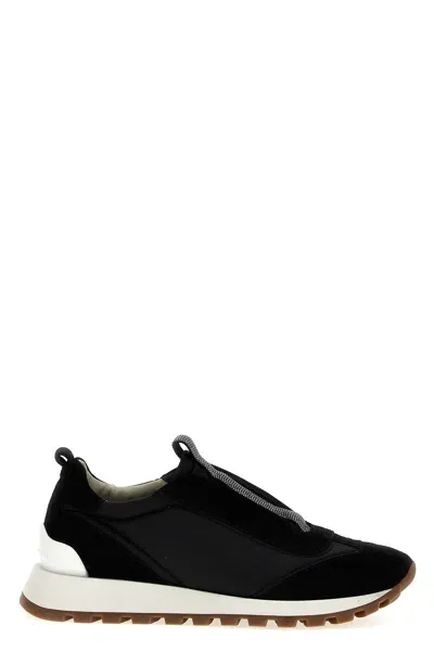 Brunello Cucinelli Women 'monile' Sneakers In Black