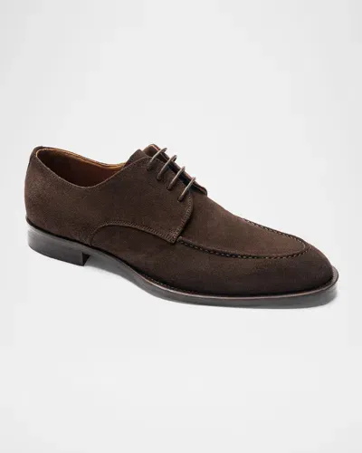 Bruno Magli Santino Oxford In Brown Suede