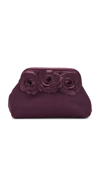 Btb Los Angeles Yasmin Clutch In Burgundy