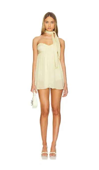 Buci Powder Puff Dress In Neutral