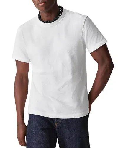 Buck Mason Field-spec Cotton Heavy Tee In White