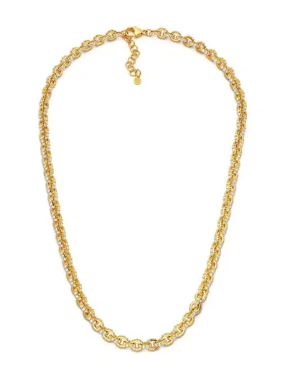 Buddha Mama 20kt Yellow Gold Diamond Necklace