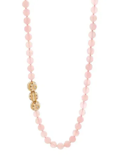 Buddha Mama 20kt Yellow Gold Multi-stone Necklace