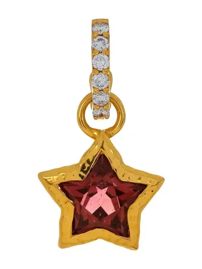 Buddha Mama 20kt Yellow Gold Star Pendant