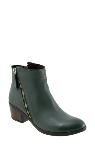 Bueno Camila Bootie In Hunter Green