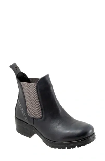 Bueno Florida Chelsea Boot In Navy/grey