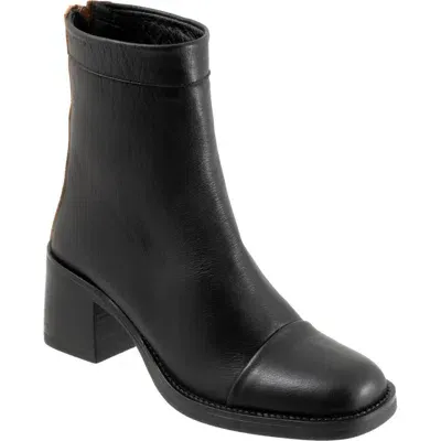 Bueno Rina Cap Toe Bootie In Black