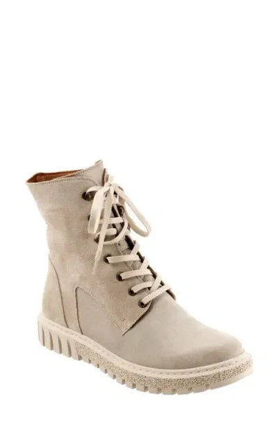 Bueno Scarlett Sneaker Boot In Oat Suede