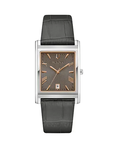 Bulova Classic Sutton Watch, 29mm X 41mm In Gray