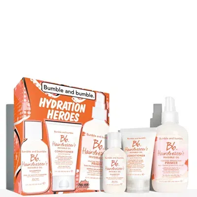 Bumble And Bumble Hydration Heroes Hair Care Set (worth £62) In White