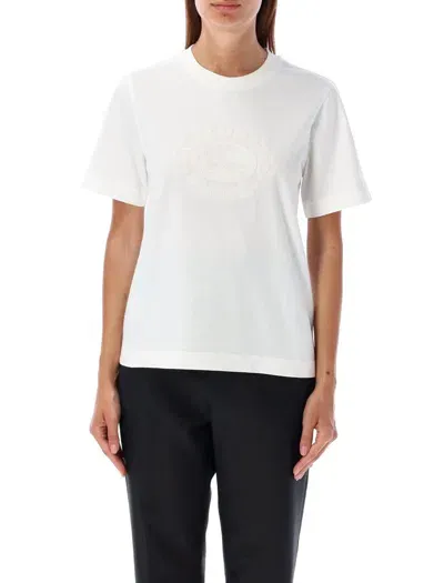 Burberry Au24-ww-sic T-shirt In White