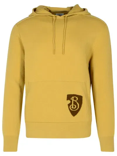 Burberry Beige Wool Blend Sweatshirt In Beis