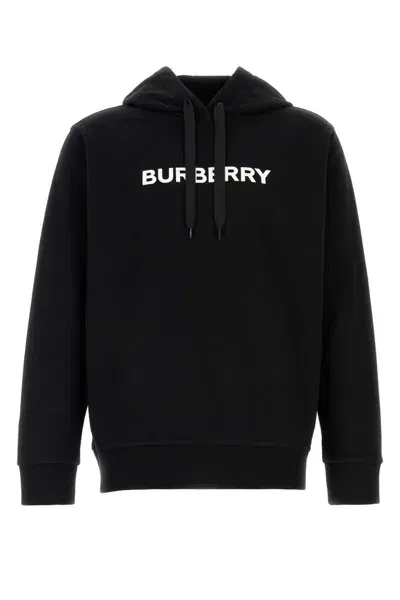 Burberry Black Cotton Sweatshirt