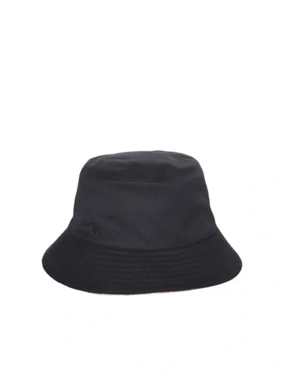 Burberry Checked Reversible Bucket Hat In Multi