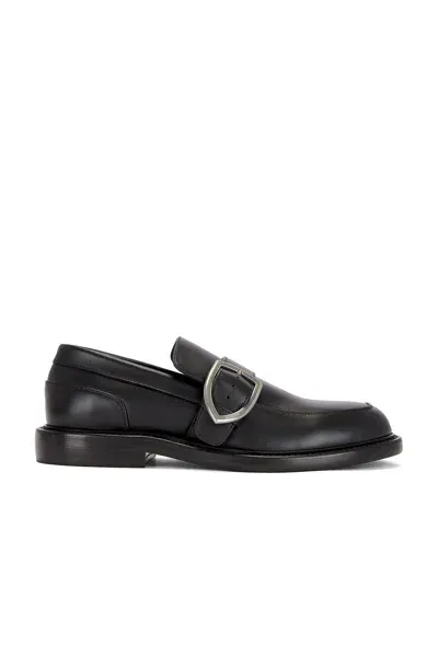 Burberry Cobble Loafer In Black