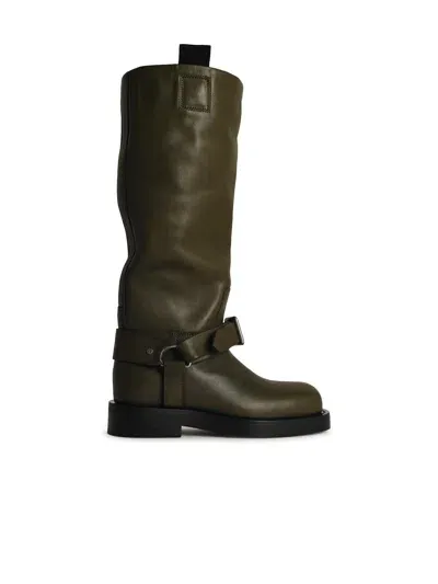 Burberry Green Lear Boots