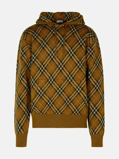 Burberry Green Wool Blend Sweatshirt