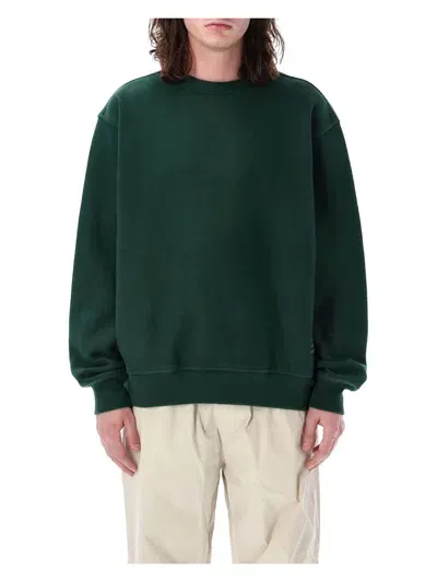 Burberry Cotton Sweatshirt In Ivy