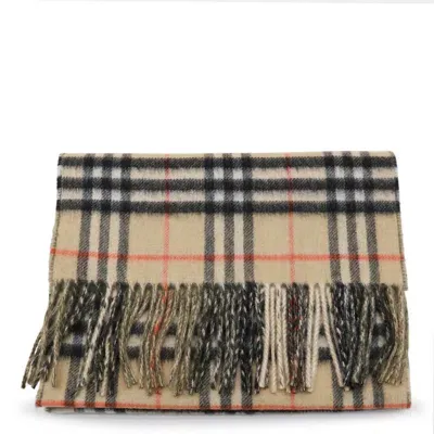 Burberry Scarfs In Sand/loch