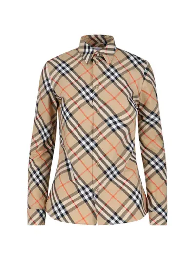 Burberry Shirts In Multi