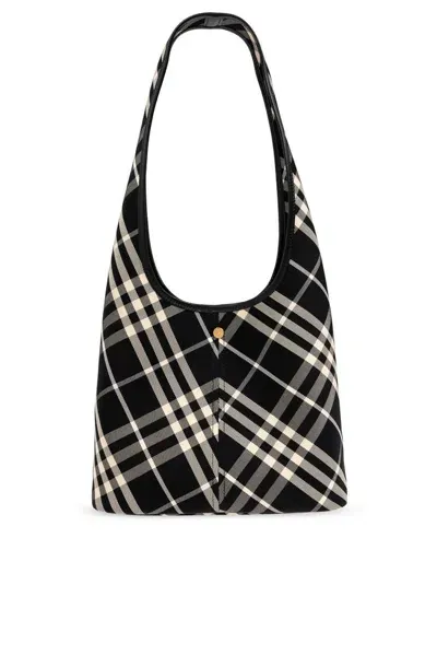 Burberry Small Checked Press In Multi