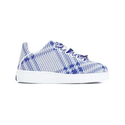 Burberry Sneakers Shoes In Blue