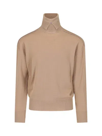 Burberry Sweaters In Beige