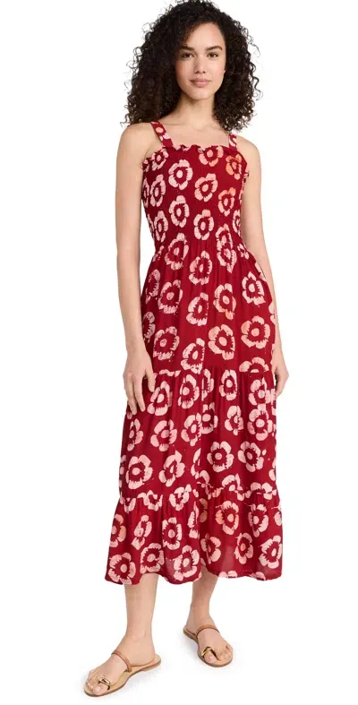 Busayo Gbemiga Dress Red Floral