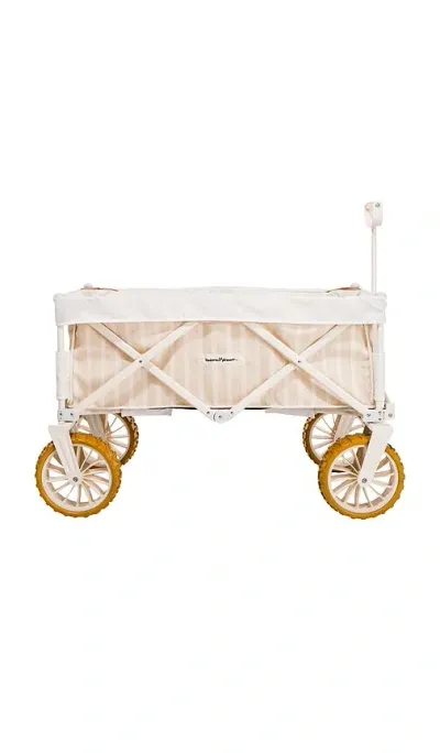 Business & Pleasure Beach Cart In Monaco Natural Stripe