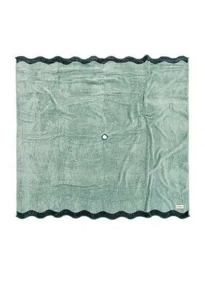 Business & Pleasure Beach Blanket In Riviera Green