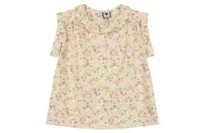 Busy Bees Babies'  Iris Ruffle Top In Flora