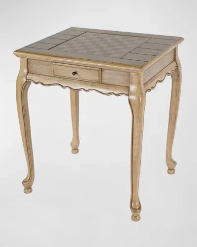 Butler Specialty Co Bannockburn Game Table In Antique Beige