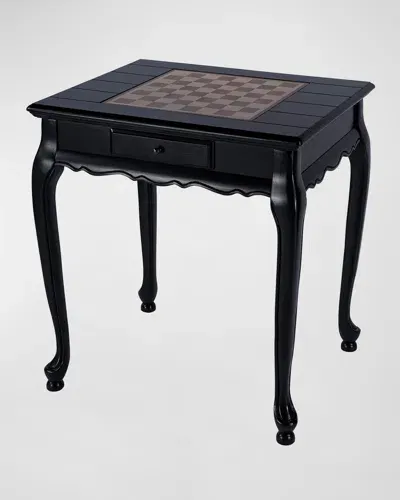 Butler Specialty Co Bannockburn Game Table In Black Licorice