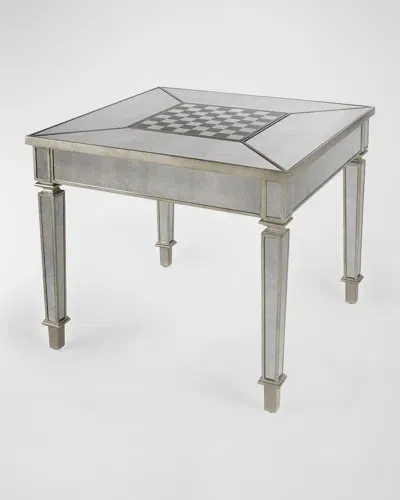 Butler Specialty Co Celeste Game Table In Silver