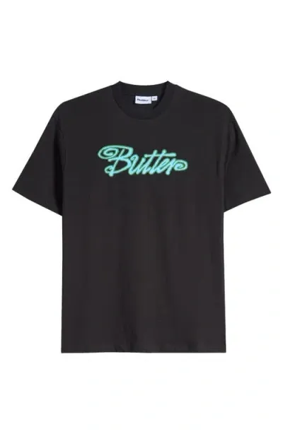 Butter Goods Jive Graphic T-shirt In Black