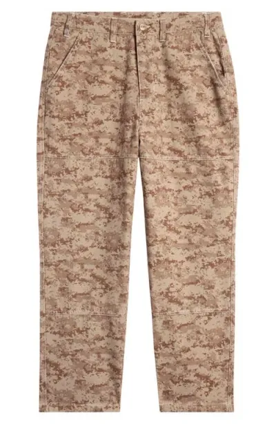 Butter Goods Pixel Camo Work Pants In Digital Camo