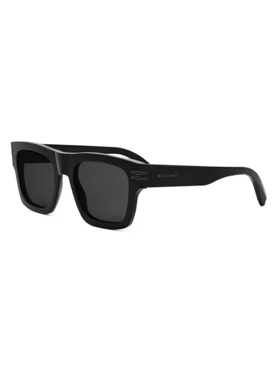 Bvlgari B.zero1 Geometric Sunglasses In Black