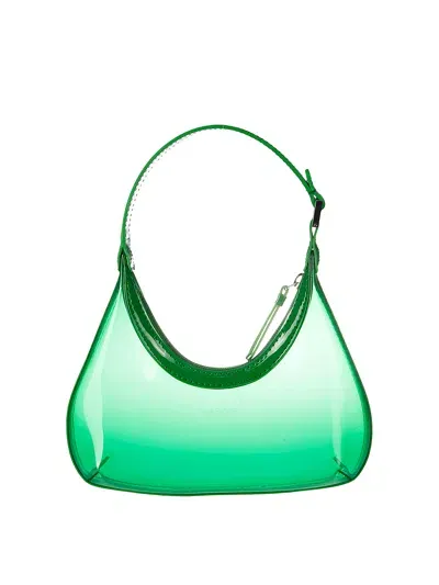 By Far Baby Amber Tote In Green