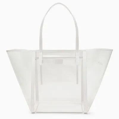 By Far Club Tote Bag In White