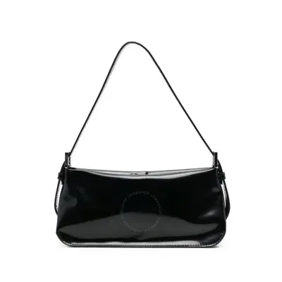 By Far Patent-leather Shoulder Bag In Black