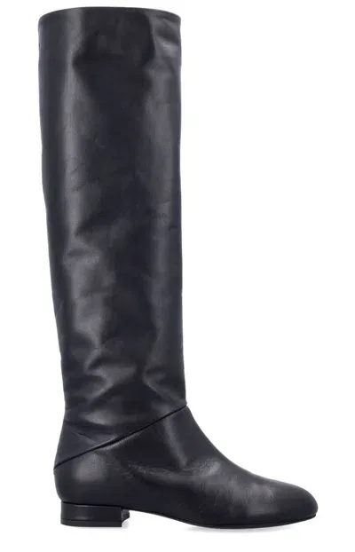 By Far Black Felix Nappa Leather Boots