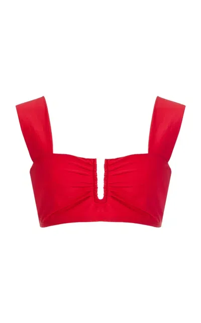 By Malene Birger Belira Bikini Top In Red