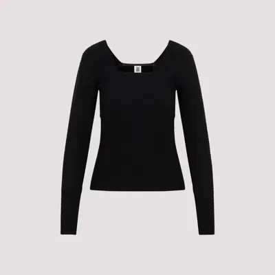 By Malene Birger Laril Pullover Sweater In Black