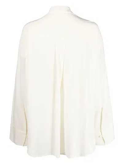 By Malene Birger Derris Shirt In White