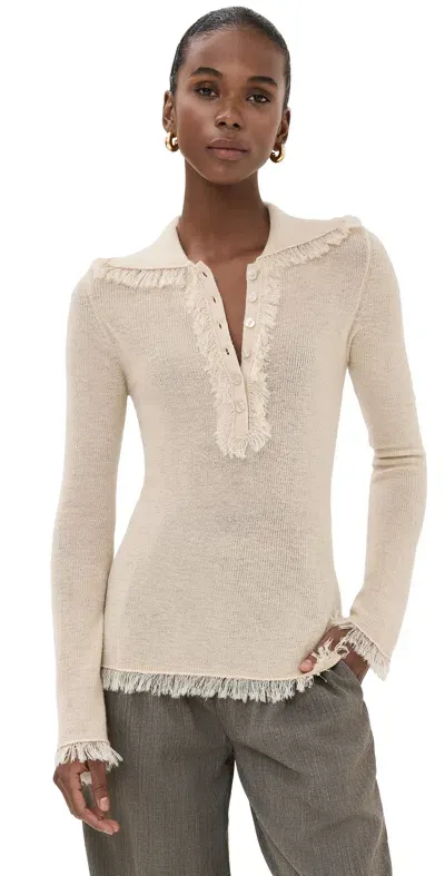 By Malene Birger Dreele Sweater Oyster Gray In Beige