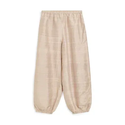 By Malene Birger Lumonas Silk Trousers In Nomad