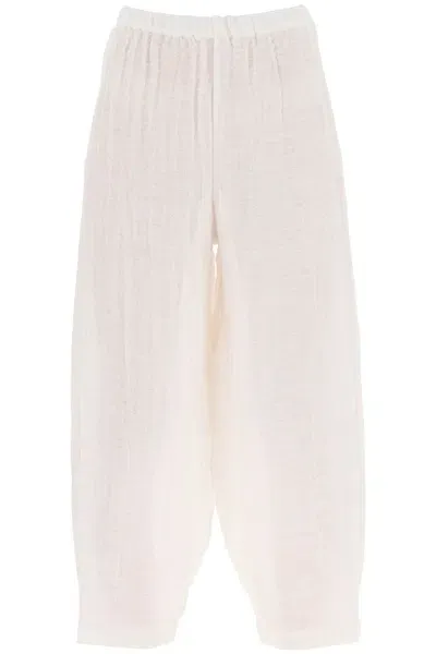 By Malene Birger Pantaloni Mikele In Lino Biologico In White