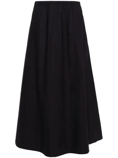 By Malene Birger Pheobes A-line Midi Skirt In Black