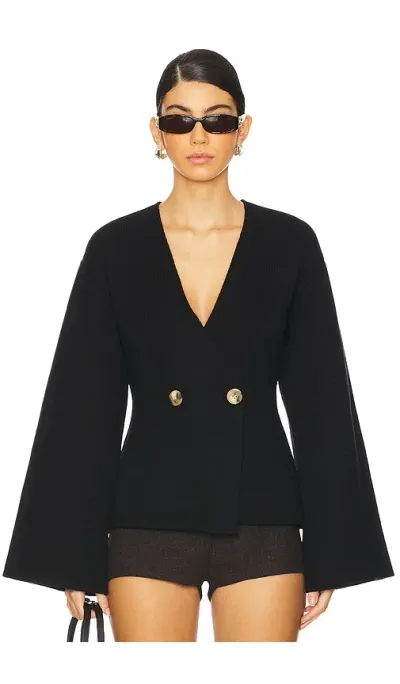 By Malene Birger Tinley Cardigan In Black